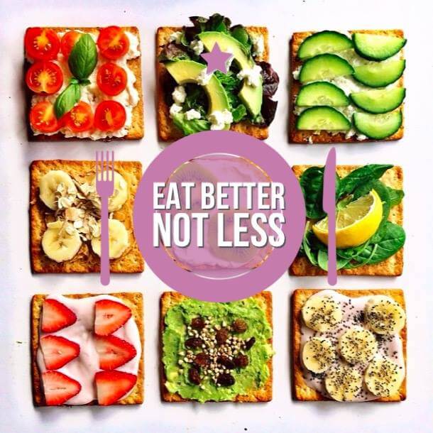 Eat Better not Less
