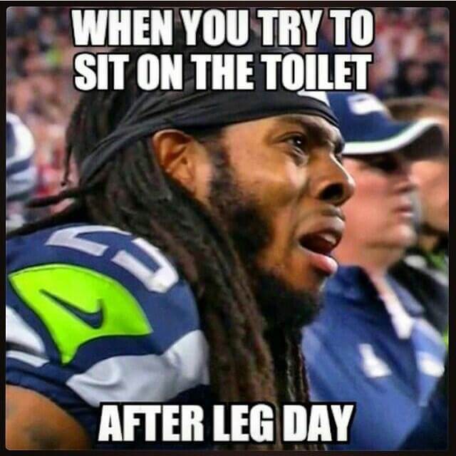 Richard Sherman Leg Days