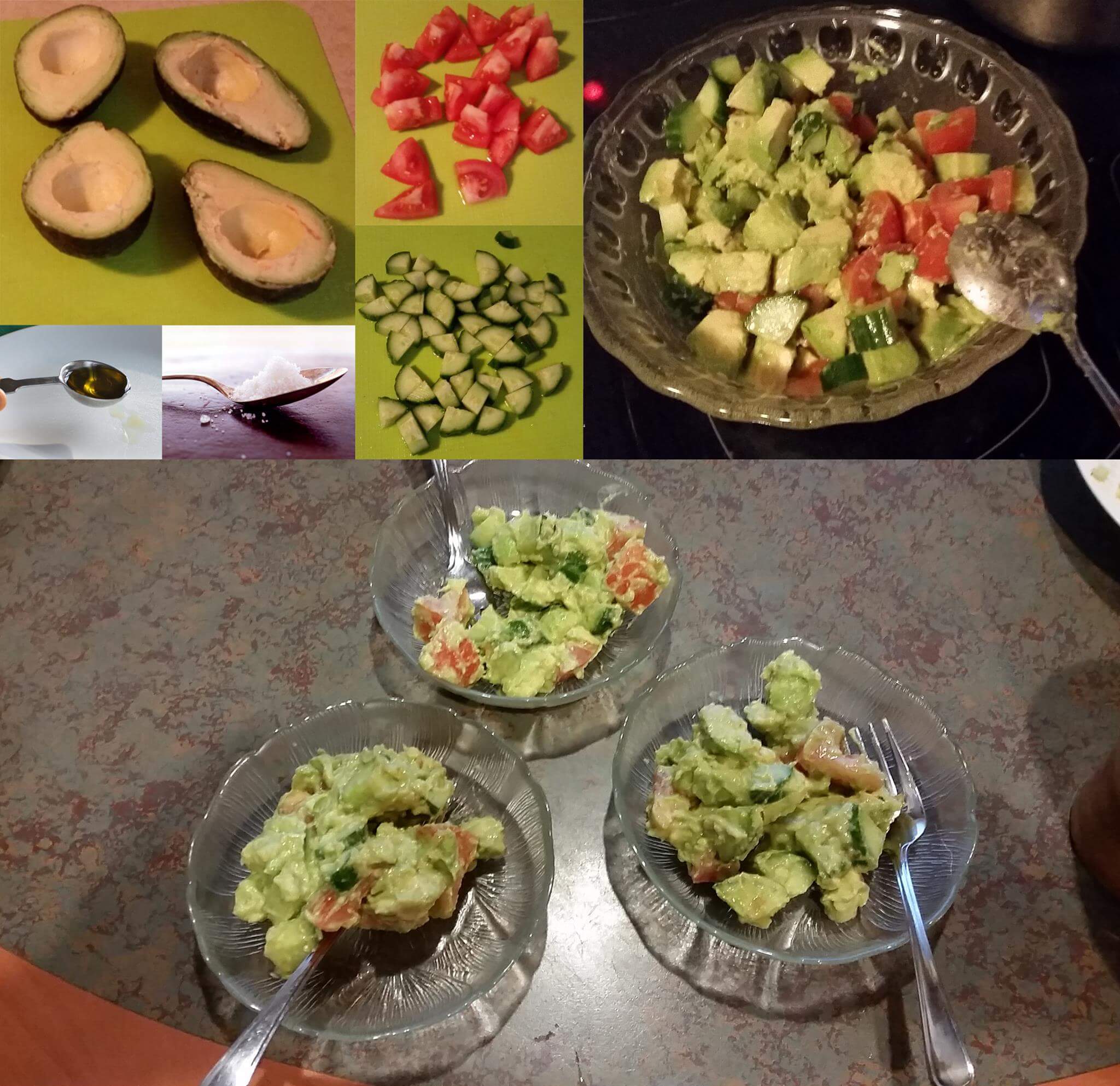 Simple Healthy Chilean Avocado Salad