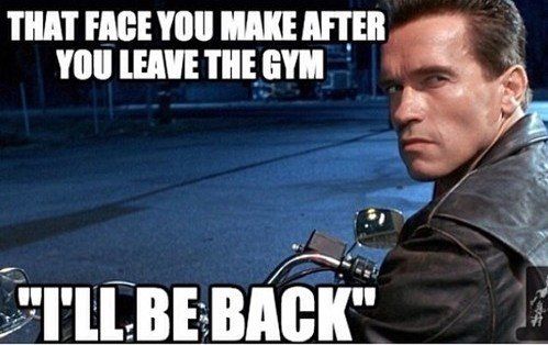 The Face You Make After Leaving the Gym