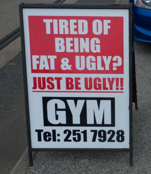 Tired of Being Fat & Ugly? 
