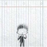 Lined Paper Jail Drawing