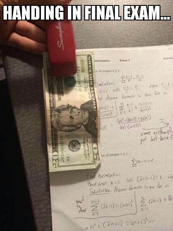 Bribing the Teacher