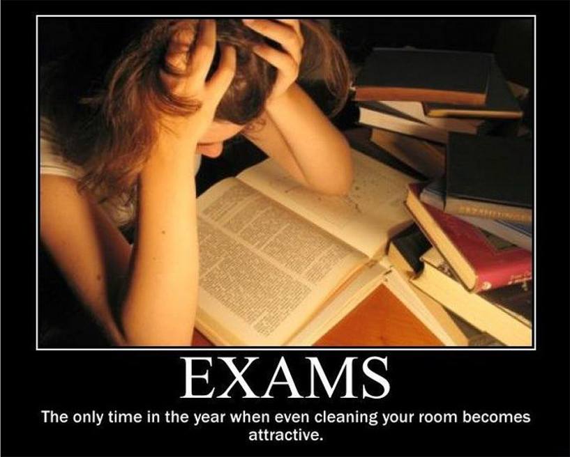 Exams Make Cleaning Your Room Attractive