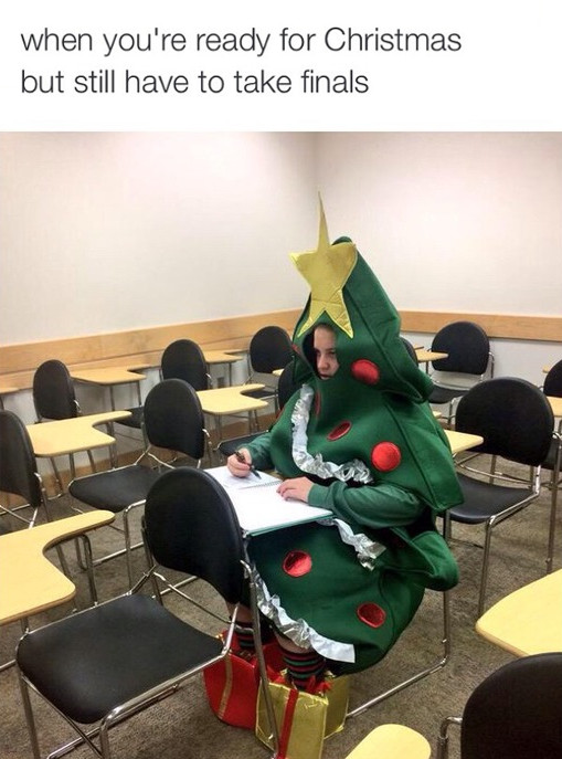 Final Exams During Christmas