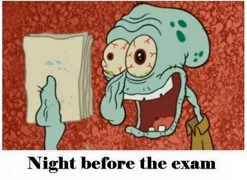 Night Before Exams