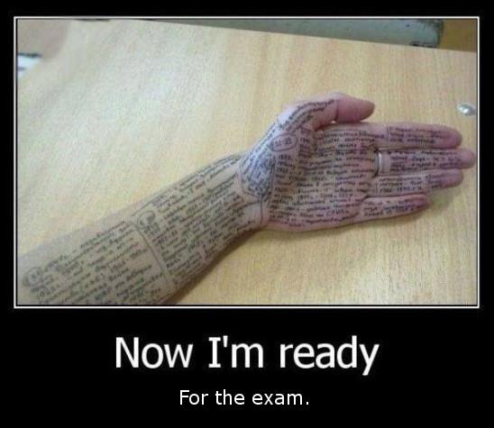 Now I'm Ready For the Exam