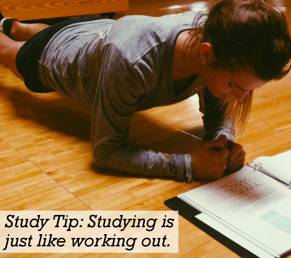 Studying Is Like Working Out