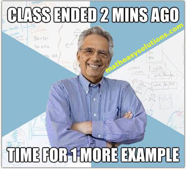 Time For One More Example