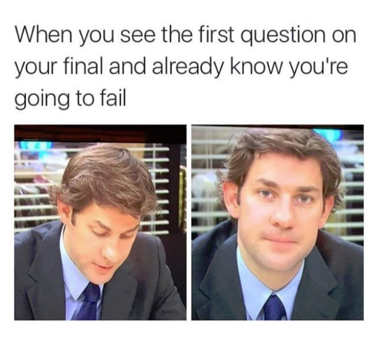 When you know your going to fail