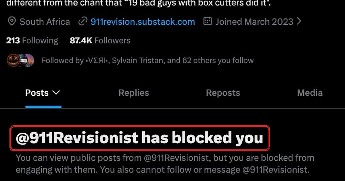9/11 Revisionist Slanders MES