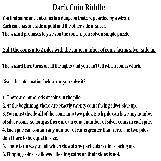 Dark Coin Riddle