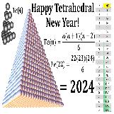 Happy Tetrahedral 2024 New Year!!! ðŸ¤¯ðŸ“2ï¸âƒ£0ï¸âƒ£2ï¸âƒ£4ï¸âƒ£ðŸŽ‰ðŸŽŠðŸ¤“