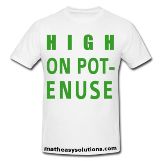 High on pot enuse shirt
