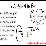 Number e has pickup lines