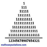 Awesome math trick with ones