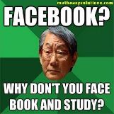 Asian dad wants you to face the book and study