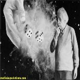 Albert Einstein thinks god does not play dice