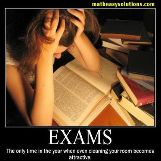 Cleaning room looks attractive during exams