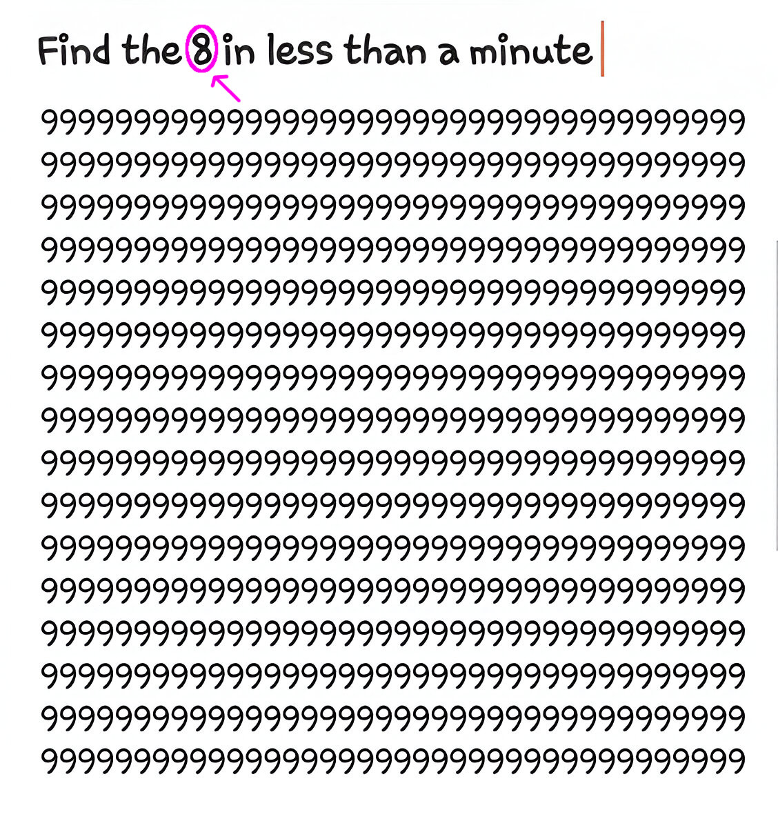 Find the Hidden 8 (SOLUTION)