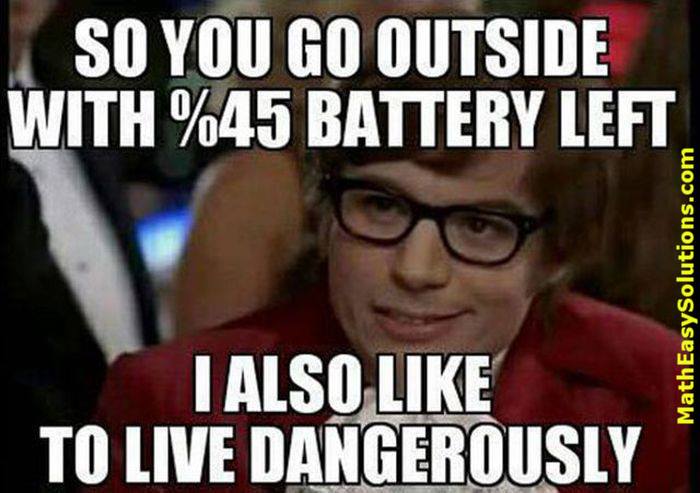 Living dangerously 