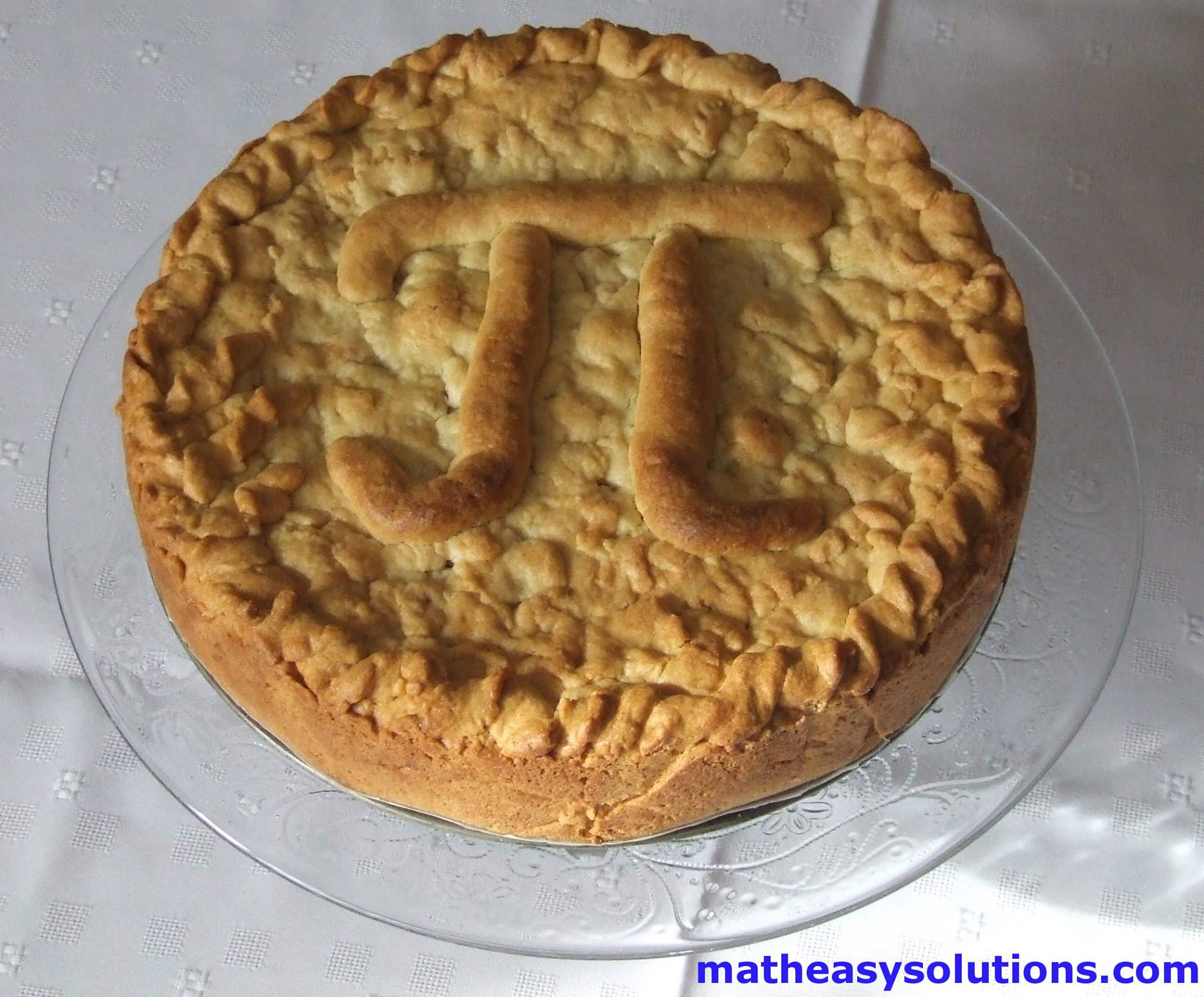 Pi day pie