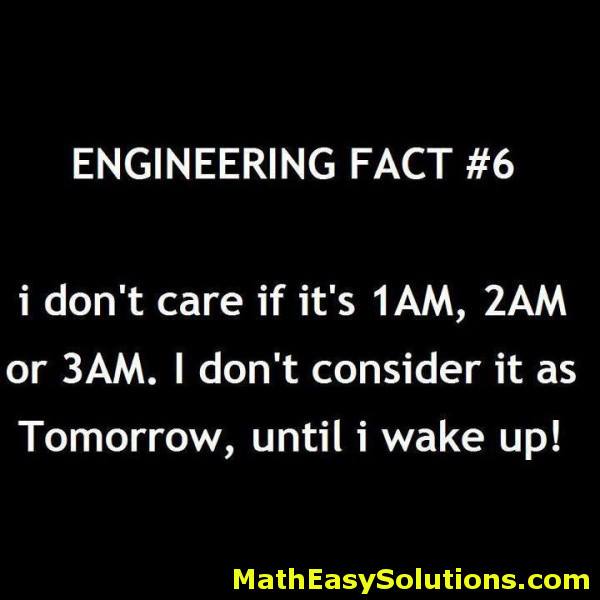 Midnight is not tomorrow for engineers