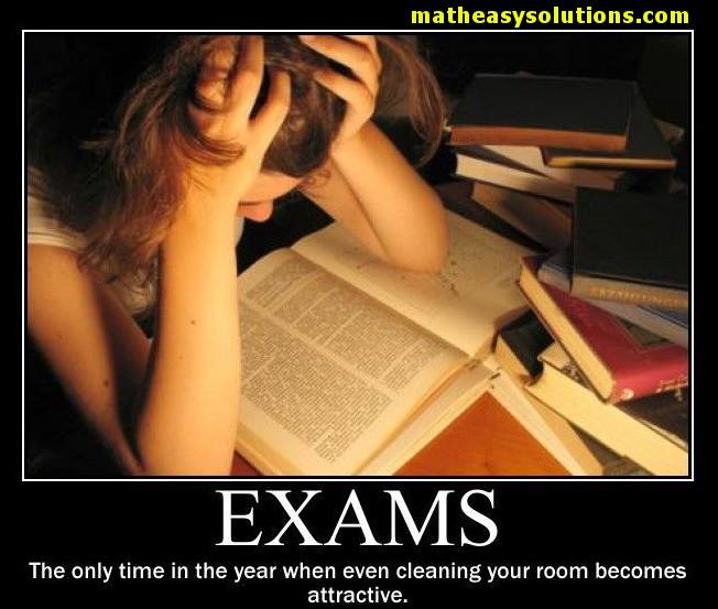 Cleaning room looks attractive during exams