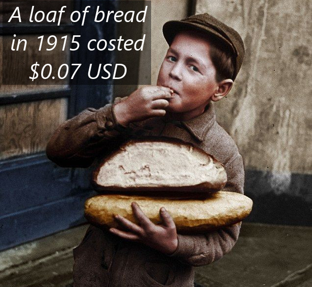 A Loaf of Bread 100 Years Ago