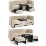 Amazing Couch With Sliding Table