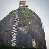 El Peñón de Guatapé in Guatapé, Columbia