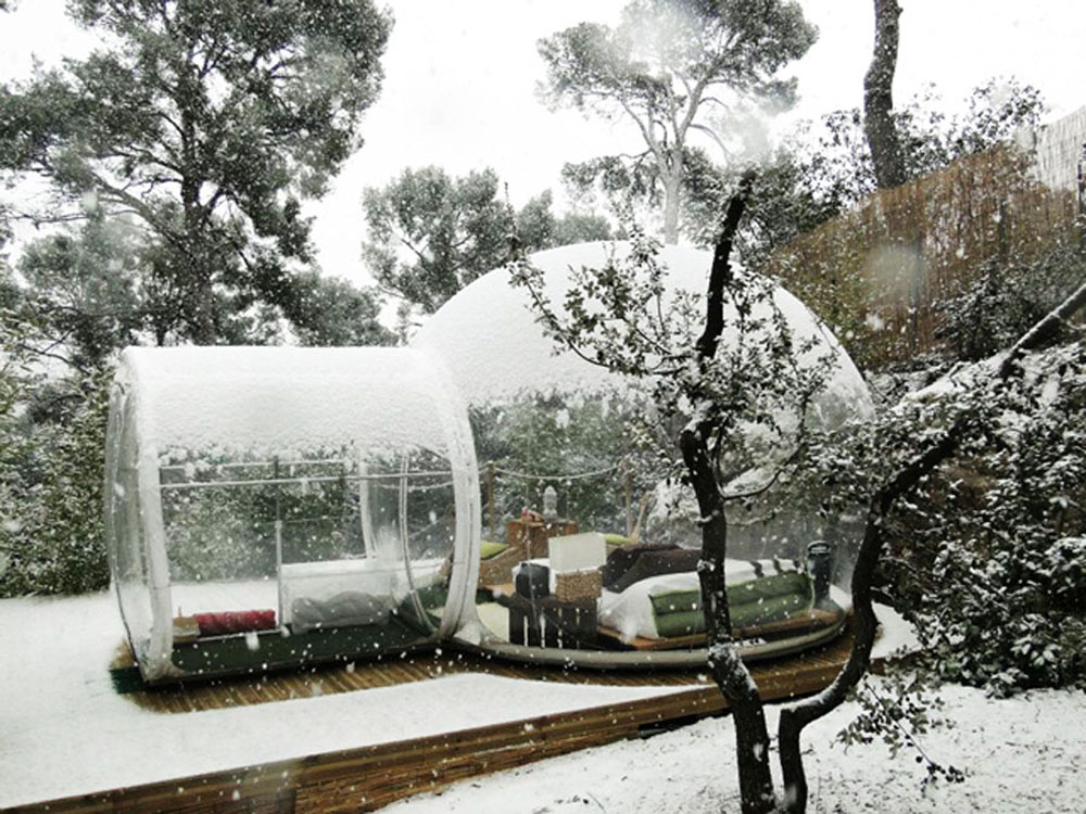 Amazing Glass Winter House