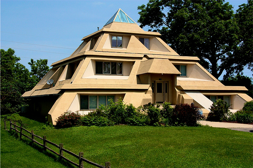 Amazing Pyramid House