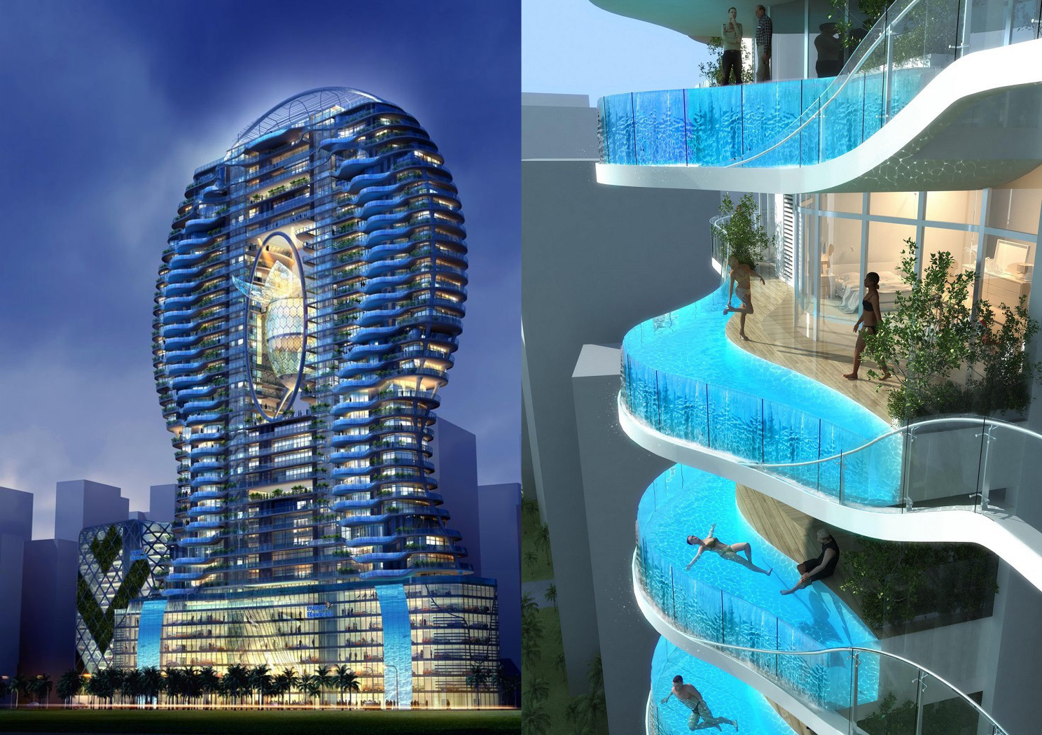 Aquaria Grande Residential apartment building in Mumbia, India