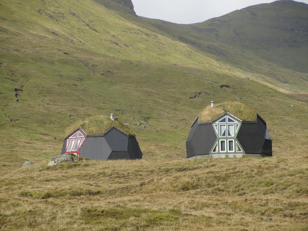 Eco-Friendly Geodome Igloos in Faroe Islands, Denmark