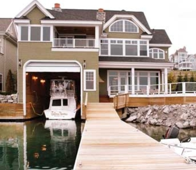 House With Boat Garage