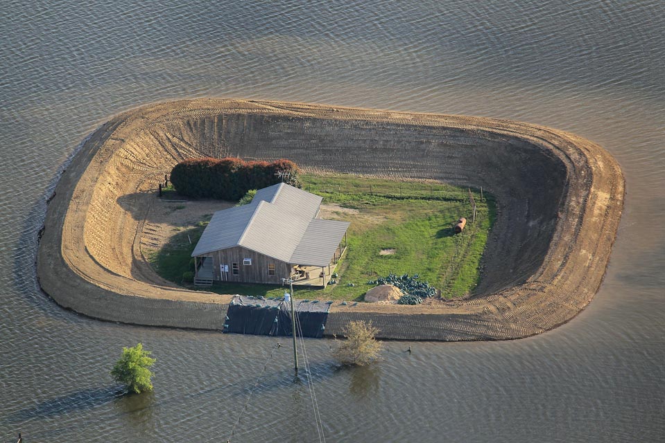 House With Large Moat