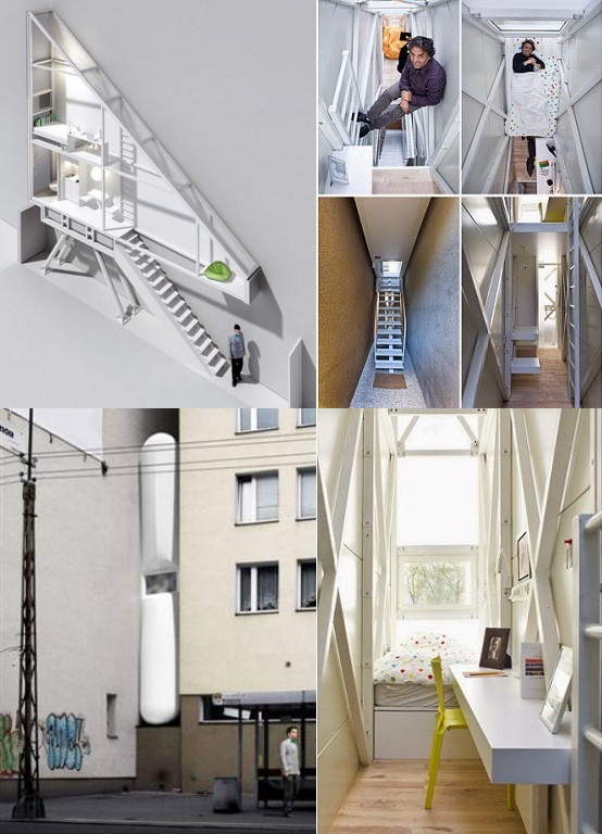 Keret House in Warsaw, Poland