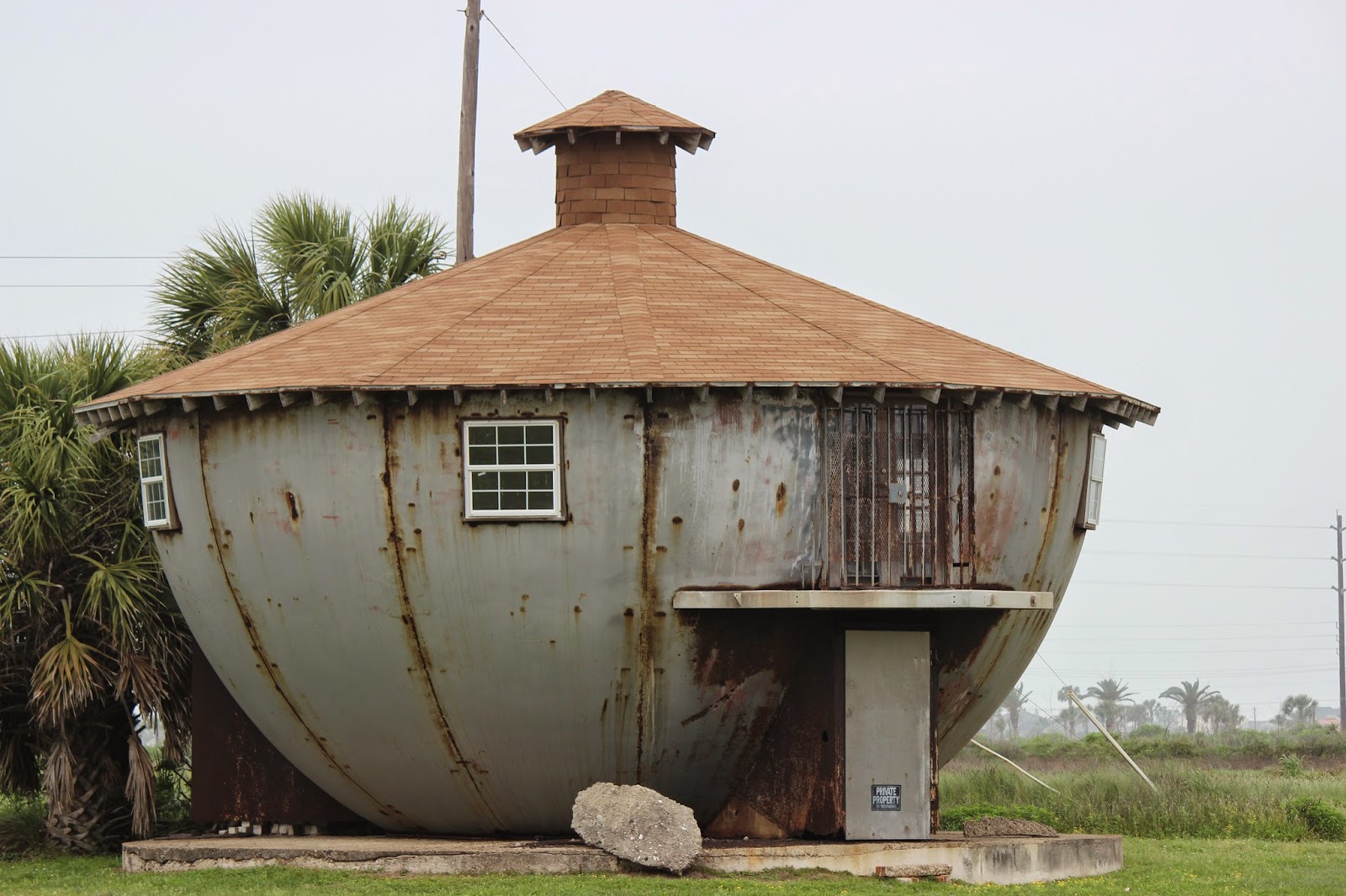 "Kettle House" in Galveston, Texas, USA