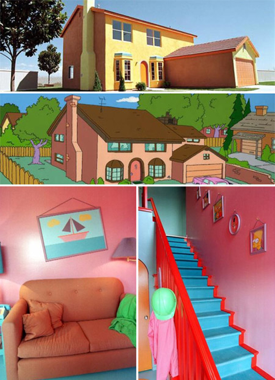 Real Life Simpsons House