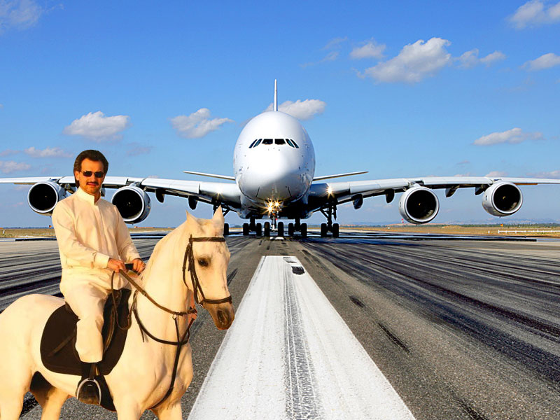 Saudi Arabia Prince "Flying Palace"
