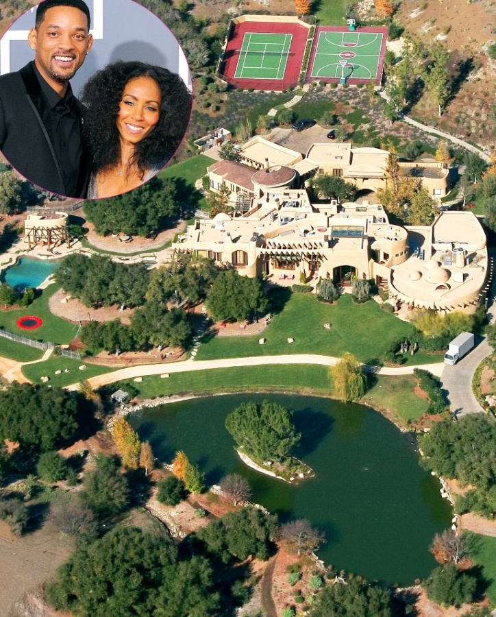 Will Smiths Massive Mansion