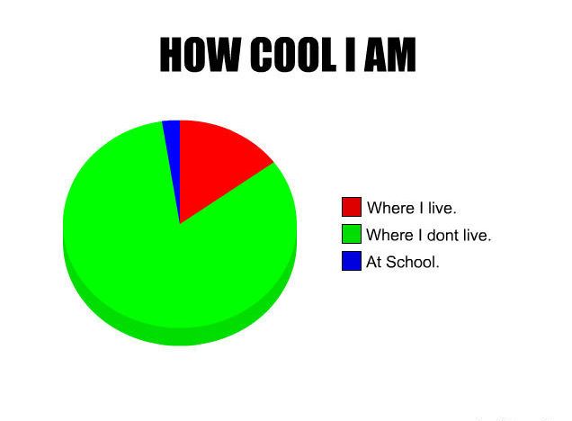 How Cool I am Pie Chart