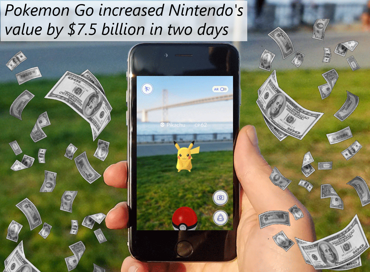Pokemon Go made Nintendo billions