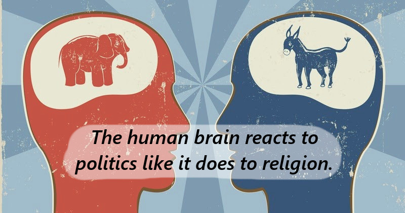 STUDY: Political Beliefs Are Similar To Religious Beliefs