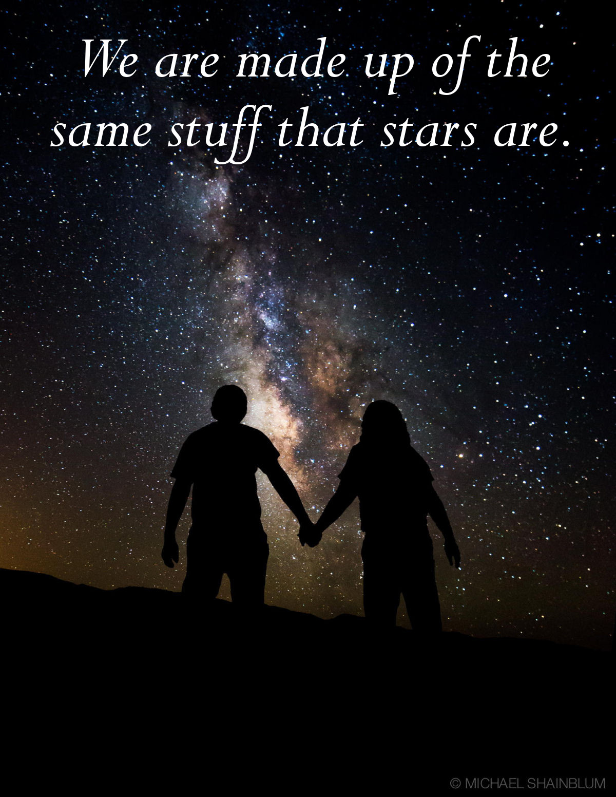 We are made of stars
