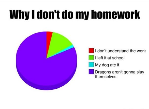 Why I Don't Do My Homework