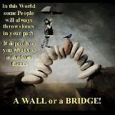 Stones thrown in your path