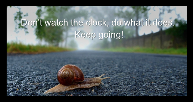 Keep Going, Never Stop