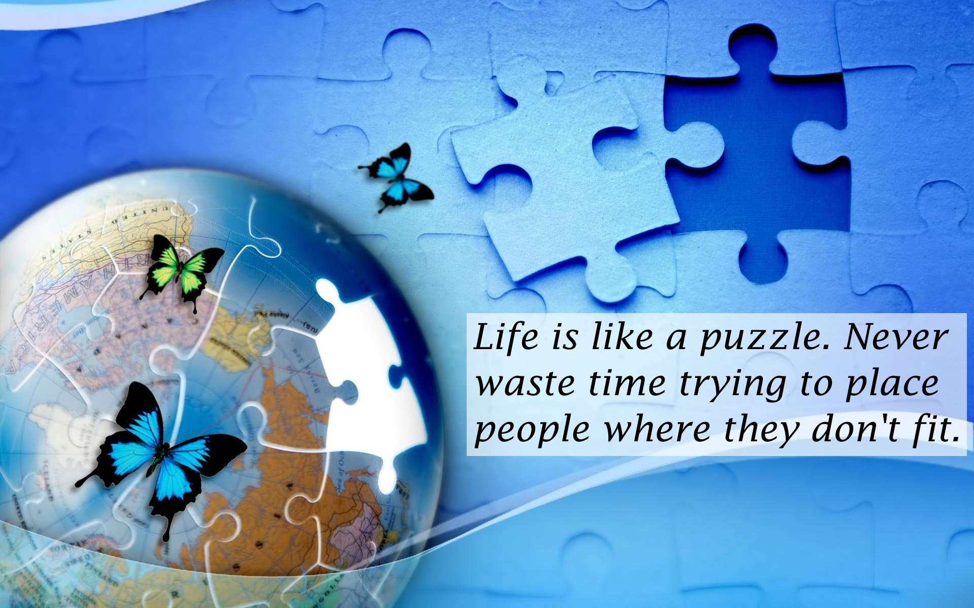 Life is a Puzzle